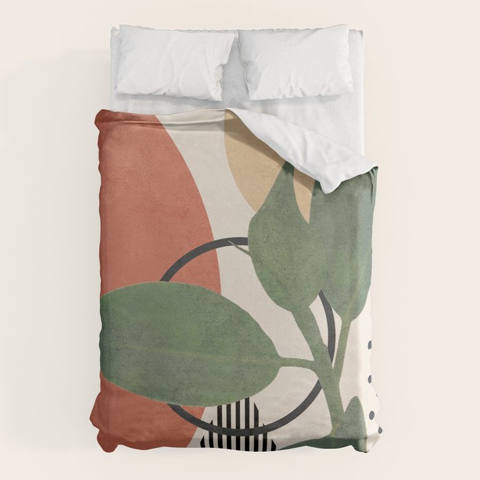 Nature Geometry III Duvet Cover Gallery Image 6