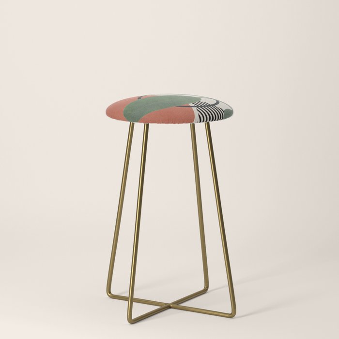 Nature Geometry III Stool Gallery Image 4