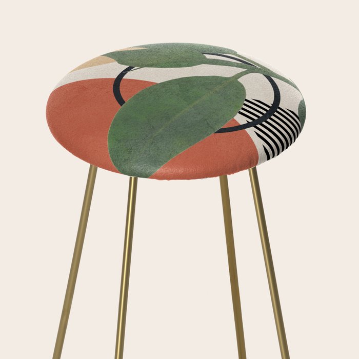 Nature Geometry III Stool Gallery Image 2