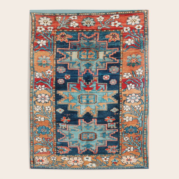 Karabakh  Antique South Caucasus Azerbaijan Rug Print Poster Gallery Image 1