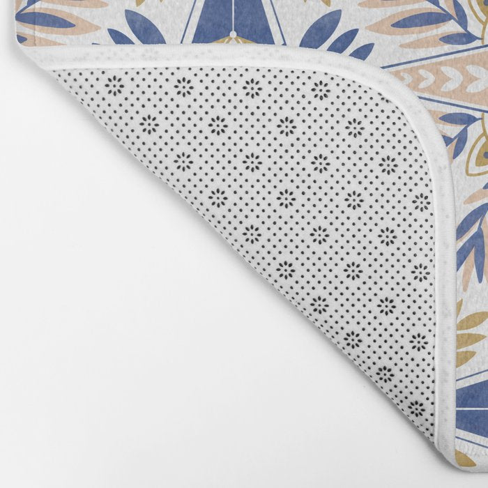 Modern circular nature tile B Bath Mat Gallery Image 2