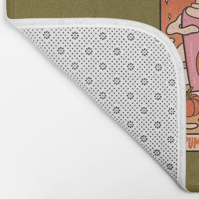Pumpkin Spice Tarot Card Bath Mat Gallery Image 2