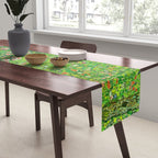 Gustav Klimt "Orchard With Roses" Table Runner Gallery Image 2
