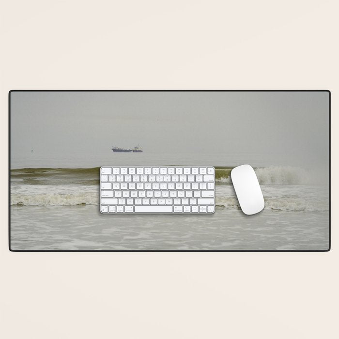Distant Freighter Desk Mat Gallery Image 1