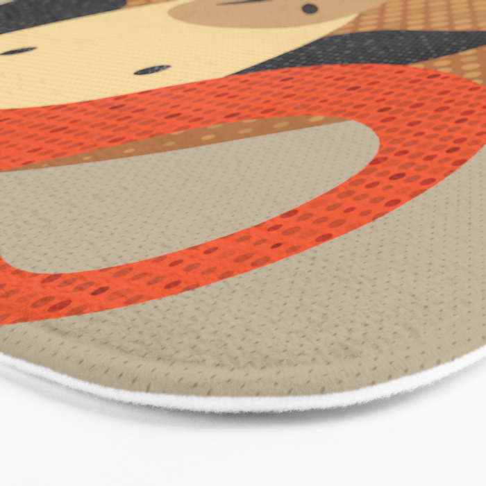 Whimsy Cape Buffalo II Bath Mat Gallery Image 3