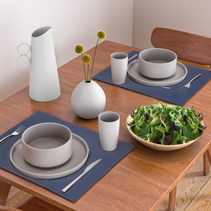 Wink (Navy) Placemat Gallery Image 2