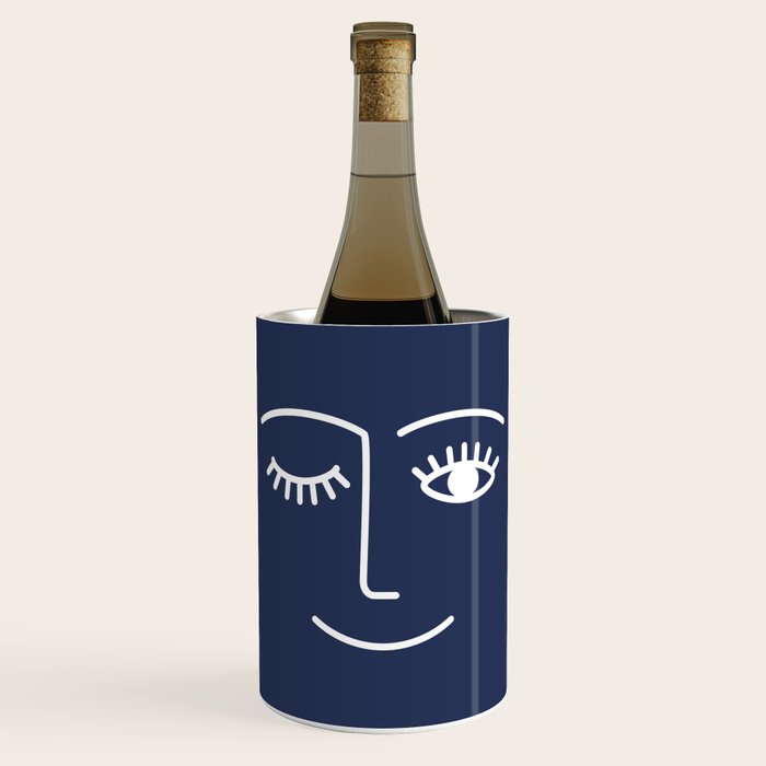 Wink (Navy) Wine Chiller Gallery Image 1