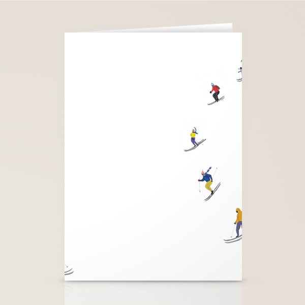 Ski Stationery Card Gallery Image 2