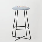 Purrcelin Cat - Pretty Delft Porcelain Kitty Stool Gallery Image 1