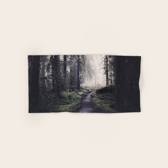 Magical Washington Rainforest Bath Towel Gallery Image 1