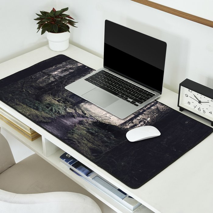 Magical Washington Rainforest Desk Mat Gallery Image 2