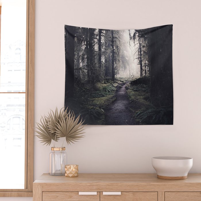 Magical Washington Rainforest Wall Tapestry Gallery Image 2