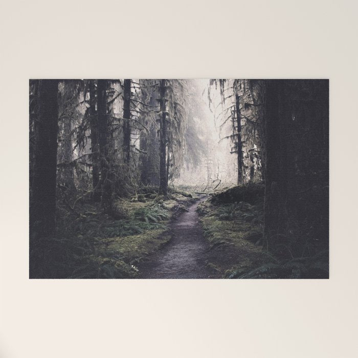 Magical Washington Rainforest Welcome Mat Gallery Image 1