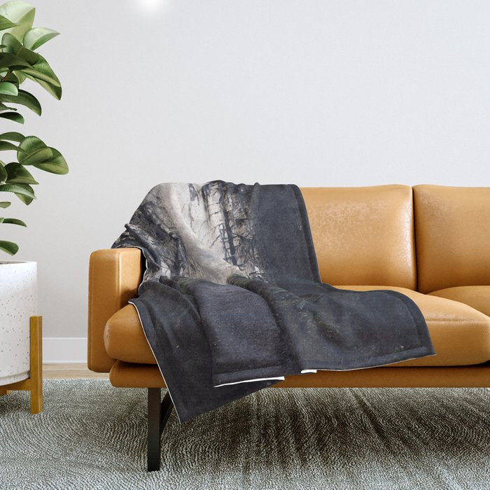 Magical Washington Rainforest Throw Blanket Gallery Image 1