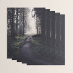 Magical Washington Rainforest Wrapping Paper Gallery Image 3