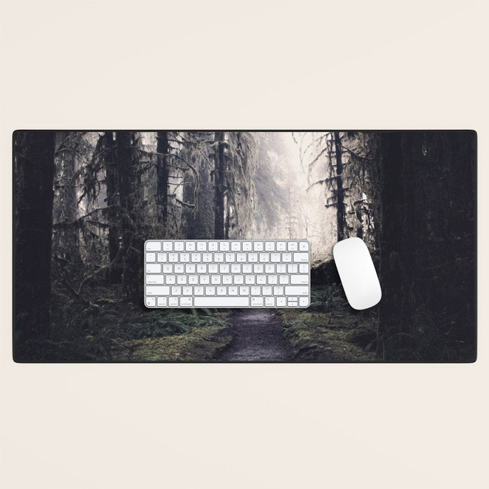 Magical Washington Rainforest Desk Mat Gallery Image 1