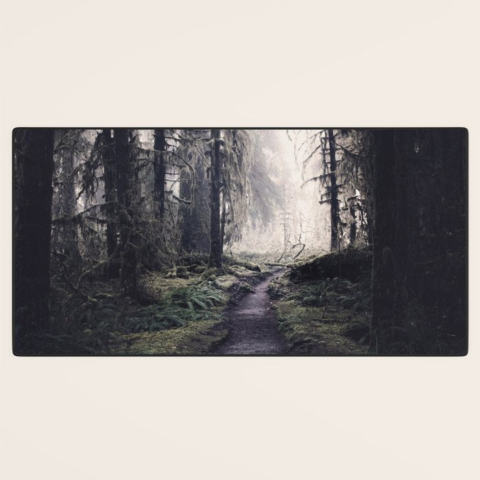 Magical Washington Rainforest Desk Mat Gallery Image 3