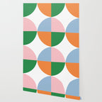 Quad Circle Fun Geometric  Wallpaper Gallery Image 2