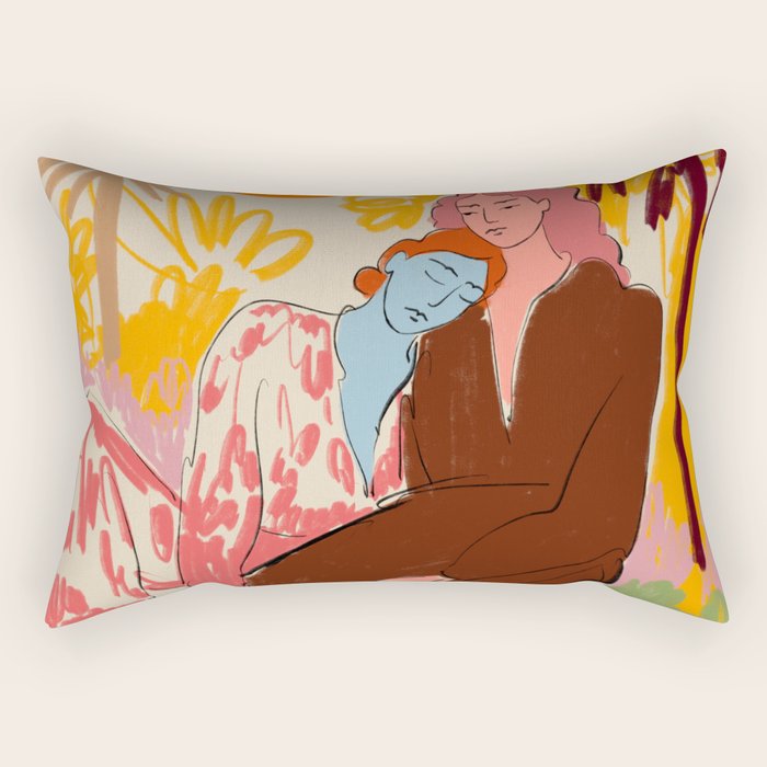 CONNECTED Rectangular Pillow Gallery Image 2