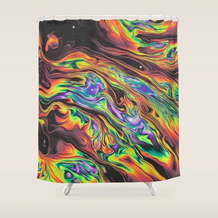 SEGA SUNSET Shower Curtain Gallery Image 1