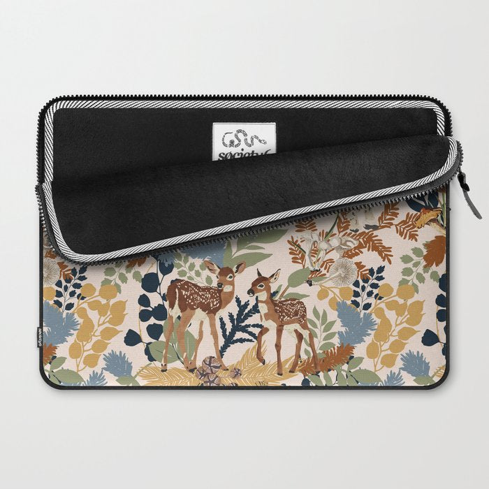 Colorful Forest Animals A Laptop Sleeve Gallery Image 2