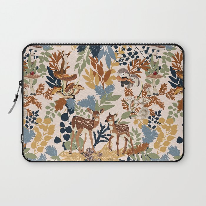 Colorful Forest Animals A Laptop Sleeve Gallery Image 1