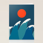 Cat Landscape 15 Stationery Card Gallery Image 2