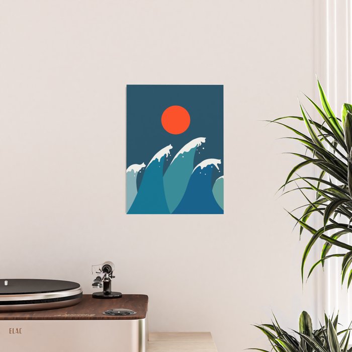 Cat Landscape 15 Poster Gallery Image 2