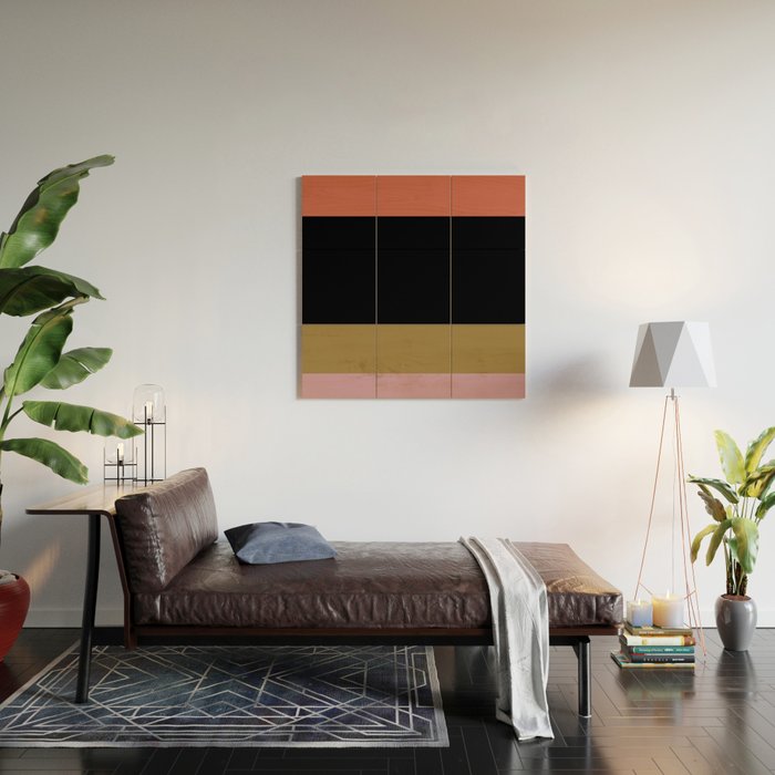 Contemporary Color Block IV Wood Wall Art Gallery Image 2