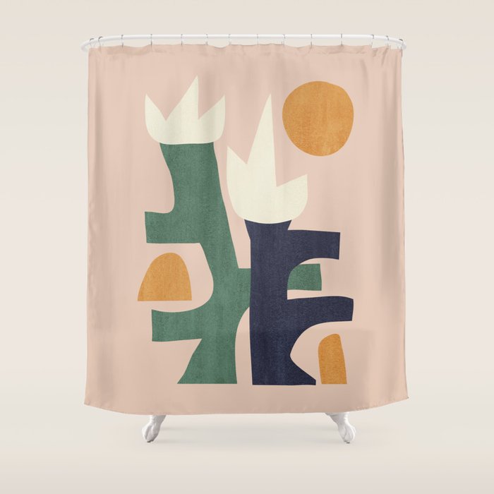Curious garden Shower Curtain Gallery Image 1
