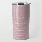 Lines (Dusty Lilac) Travel Mug Gallery Image 1