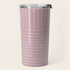 Lines (Dusty Lilac) Travel Mug Gallery Image 2