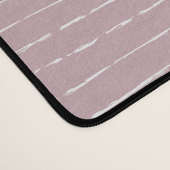Lines (Dusty Lilac) Desk Mat Gallery Image 4