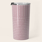 Lines (Dusty Lilac) Travel Mug Gallery Image 3