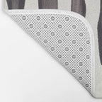 Black & White Abstract Collage #2 Bath Mat Gallery Image 2