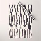 Black & White Abstract Collage #2 Wrapping Paper Gallery Image 1