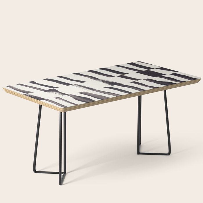 Black & White Abstract Collage #2 Coffee Table Gallery Image 1