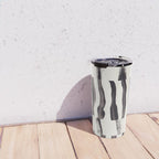 Black & White Abstract Collage #2 Travel Mug Gallery Image 4