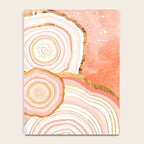 Coral Agate Abstract Notebook Gallery Image 4