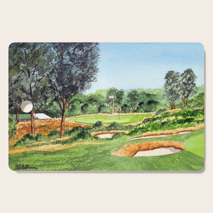 Merion Golf Course 16th Hole Cutting Board Gallery Image 1