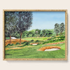 Merion Golf Course 16th Hole Serving Tray Gallery Image 1