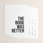 The book was better Wrapping Paper Gallery Image 3