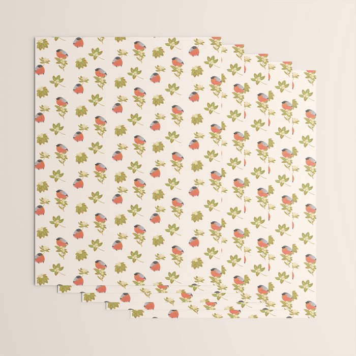 Eurasian bullfinch 2 Wrapping Paper Gallery Image 3