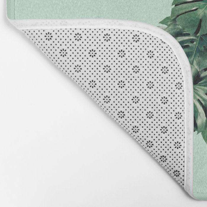 MONSTERA BIRD Bath Mat Gallery Image 2