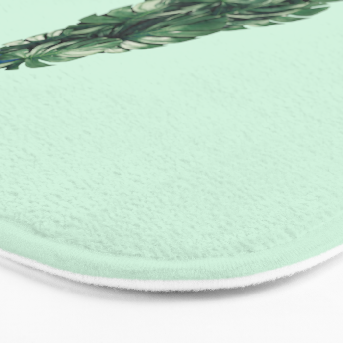 MONSTERA BIRD Bath Mat Gallery Image 3