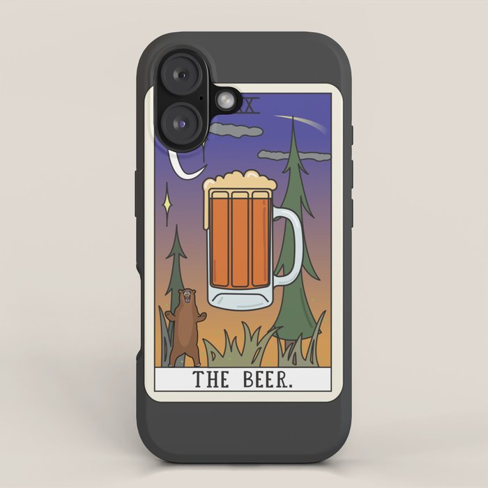 Beer Reading iPhone Case Gallery Image 1