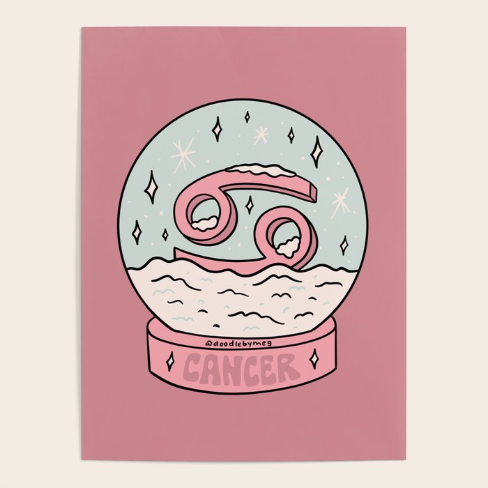Cancer Snow Globe Poster Gallery Image 4