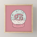 Cancer Snow Globe Mini Art Print Gallery Image 1