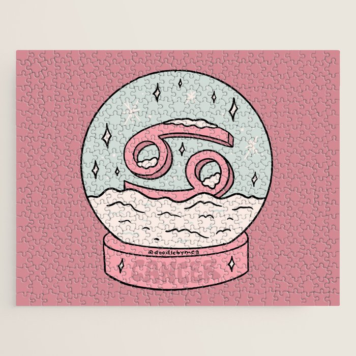 Cancer Snow Globe Jigsaw Puzzle Gallery Image 1