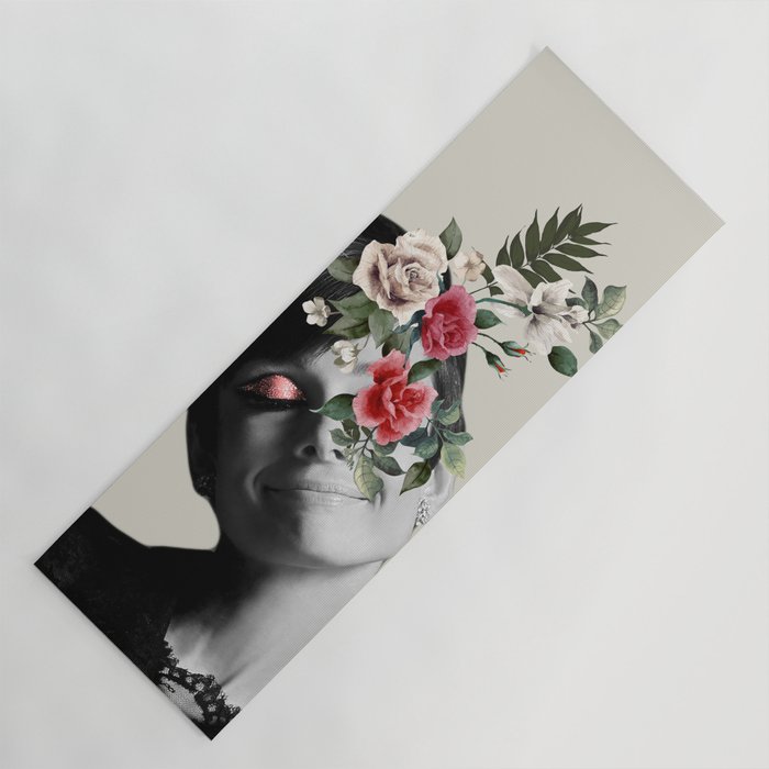 AUDREY HEPBURN 5 Yoga Mat Gallery Image 1